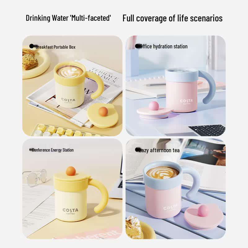 COSTA Insulated Desktop & Handheld Coffee Mug