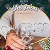 Christmas Deer Mug 240ml Clear Glass Elk-Shaped Cup Xmas Vacation Movie Coffee Mugs Gifts for Family Friends Party Drinking Supplies