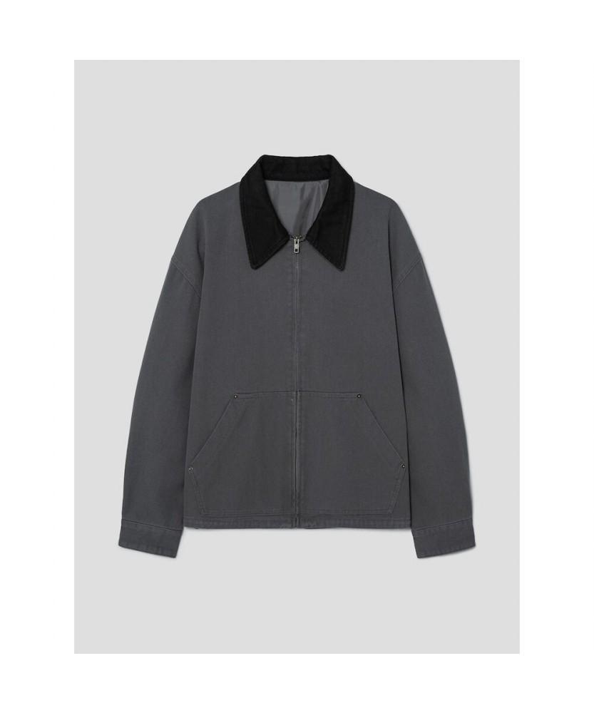 8seconds Natural Washed Cotton Work Jacket Ash