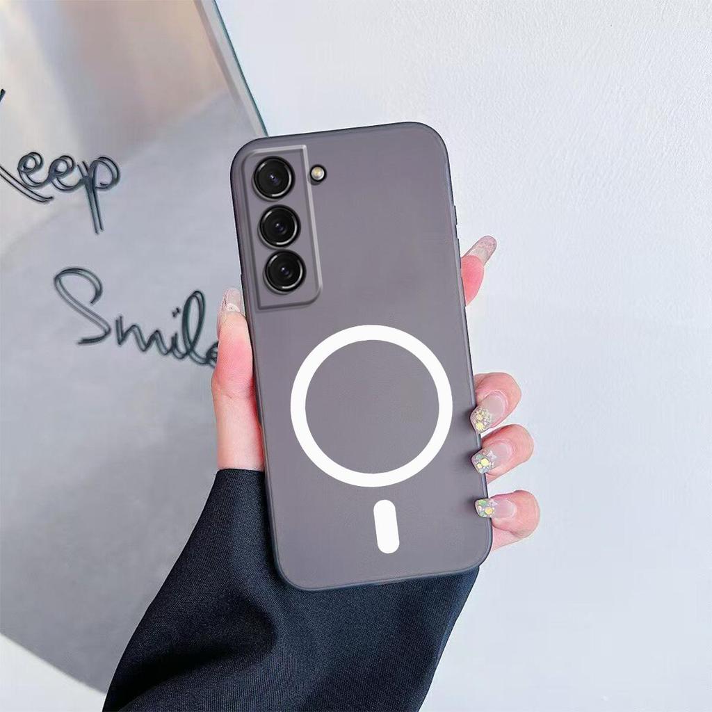 Case for Samsung Galaxy S22+,S22,S21 FE,S21,S21+ Premium Magnetic Matte Phone Casing Protection Cover