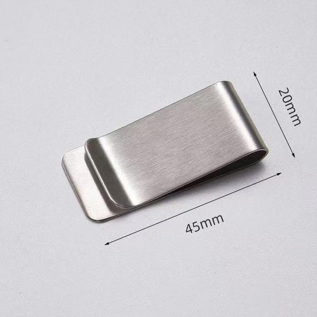 Brass Stainless Steel Loose-Leaf Notebook Pen & Ticket Clip, Multi-Purpose, Custom Engraving Available
