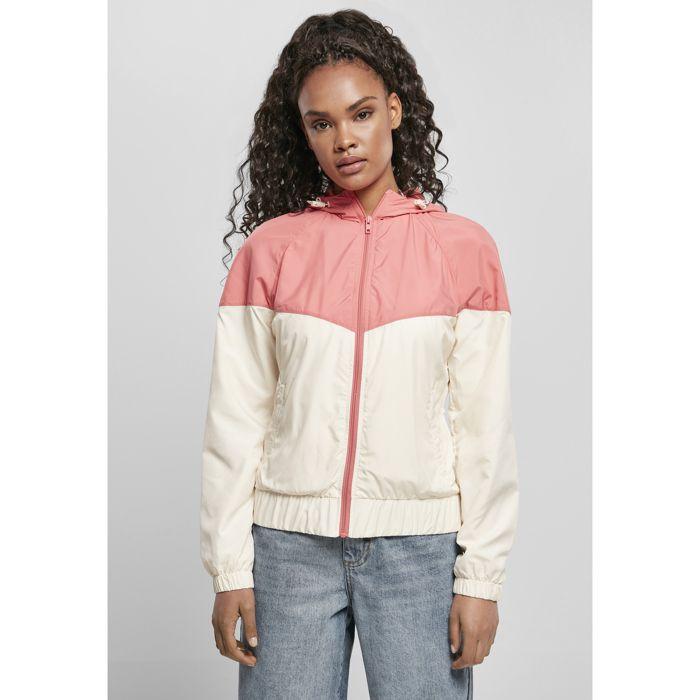 Veste Femme - Urban Classics - Arrow - Coupe-vent - Capuche Ajustable - Poches Zippées