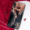 Sexy sleeve tattoo girl For Huawei Nova 10 SE 9 5T 12s 12i 11i Y91 Y90 Y60 Y70 Y72 Y61 P20 P30 P40 Lite P60 Pro Case