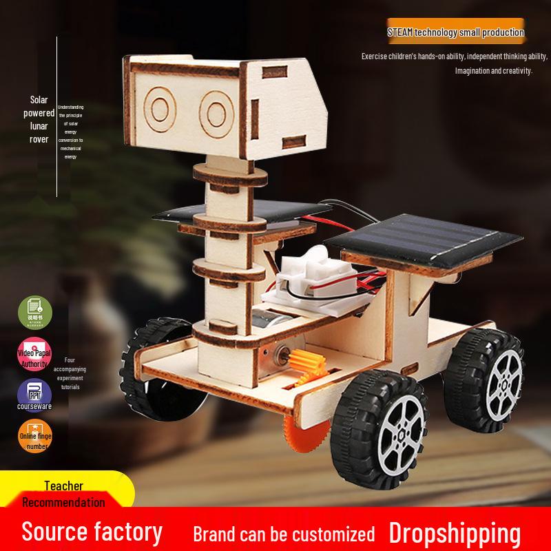 DIY Solar Rover Science Kit: Lunar, Moon, and Mars Exploration for Kids
