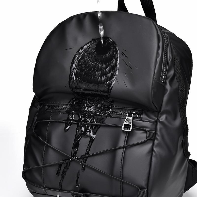 Multi-Pocket Men's Backpack Travel Waterproof Backpack Sports Small Bag