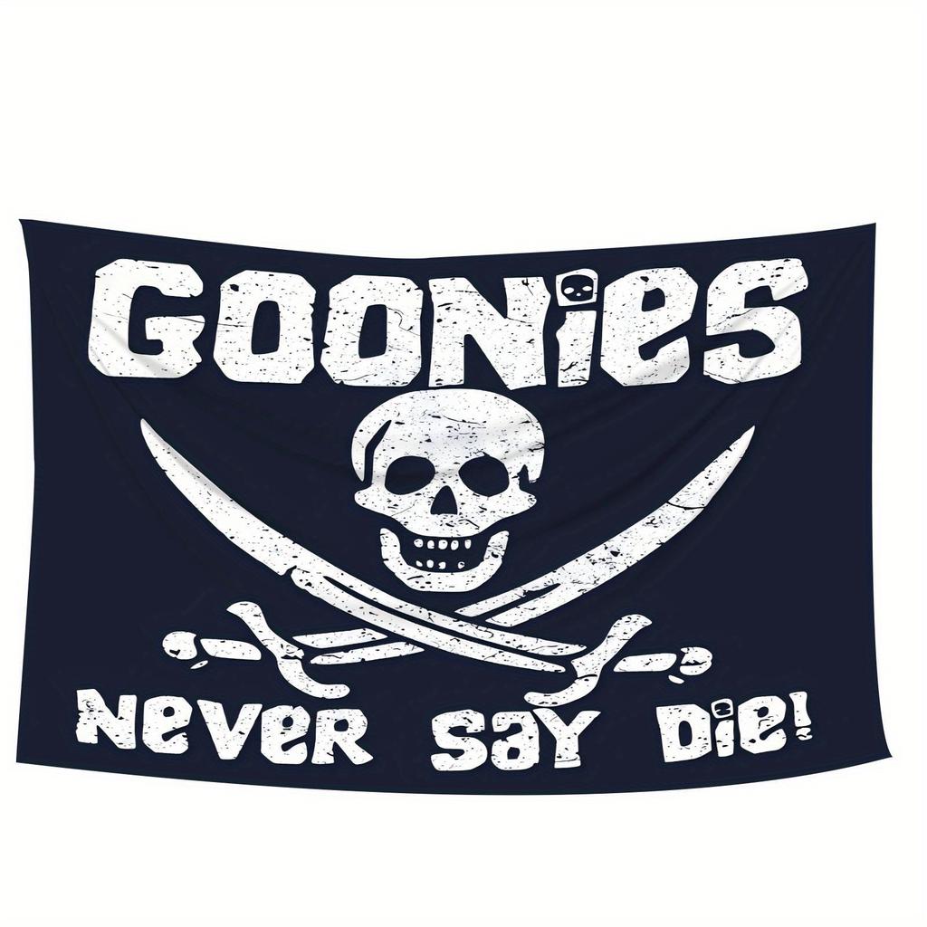 Goonies Nikdy se nevzdávej Tapiserie Nástěnná dekorace do ložnice Útulná atmosféra Dobrodružný domácí styl a Zvýšení kouzla klasického filmu