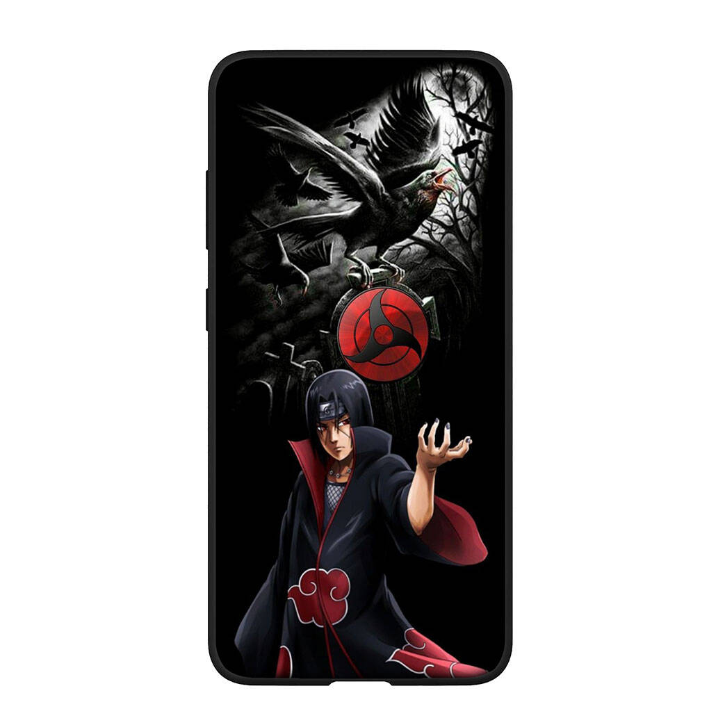 Phone Case for iPhone 17 15 16 Plus Redmi Note 14 12 11 13 Pro Max Huawei P30 P20 Lite OPPO A60 A40 A80 A18 A16 A54 Cartoon Itachi Uchiha Naruto Cover
