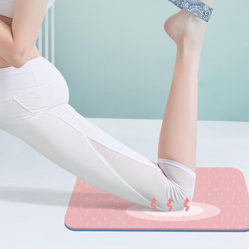 2Pcs Knee Mat Comfortable Knee Elbow Protective Cushion Protective Pad for Elbow Leg Arm Balance Exercise Fitness Workout