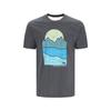 SIMMS Fishing Clothes Camo Sunblock Outdoor Luya Short-sleeved Sweatshirt Breathable T-shirt Top