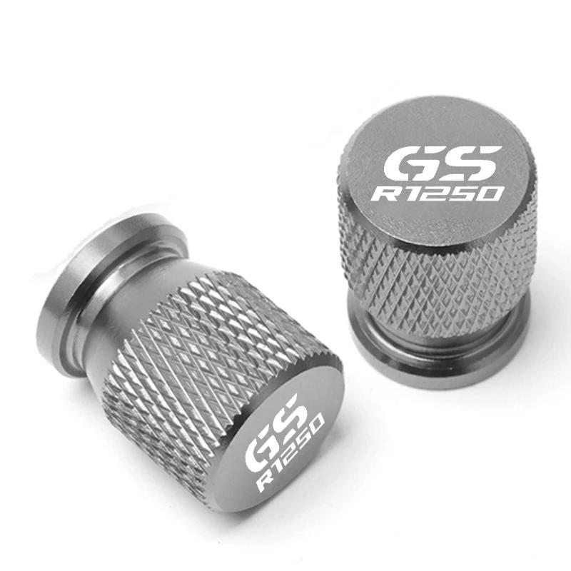 2 Stück Aluminium Motorrad Reifenventilkappe Staubdicht Universal für BMW R1250GS R1200GS LC ADV GSA R 1250 GS Adventure