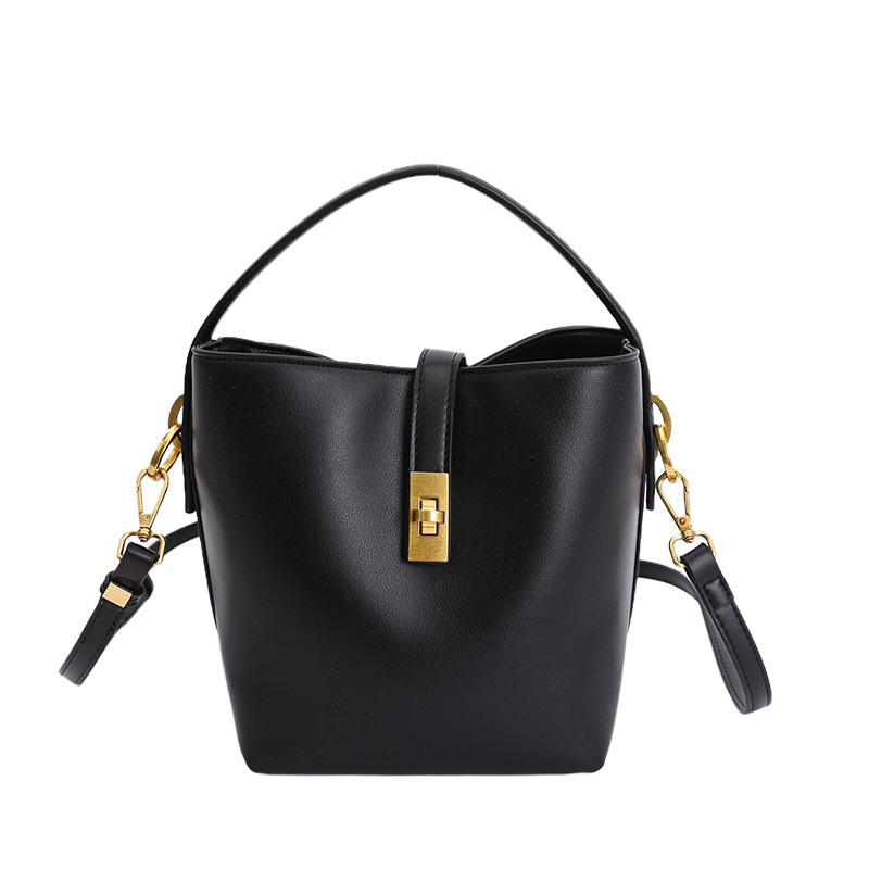 2025 Winter New High-end Large-capacity Handbag Bag Women's Fashion Shoulder Messenger Bag Commuter Bucket Bag