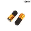 2Pcs Plug Natural Pattern Aluminum Alloy Fishing Tools Fishing Rod Pole Butt Caps Front Cover Stopper Plug End Protective Sleeve