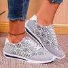 Fashion Shoes Female 2024 Hot Sale Front Lace-up Women's Vulcanize Shoes Fashion Color Matching New Plus Size Comfortable Casual Shoes