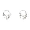 S925 Silver Needle Korean Star Earrings - Simple Trendy Design for Women