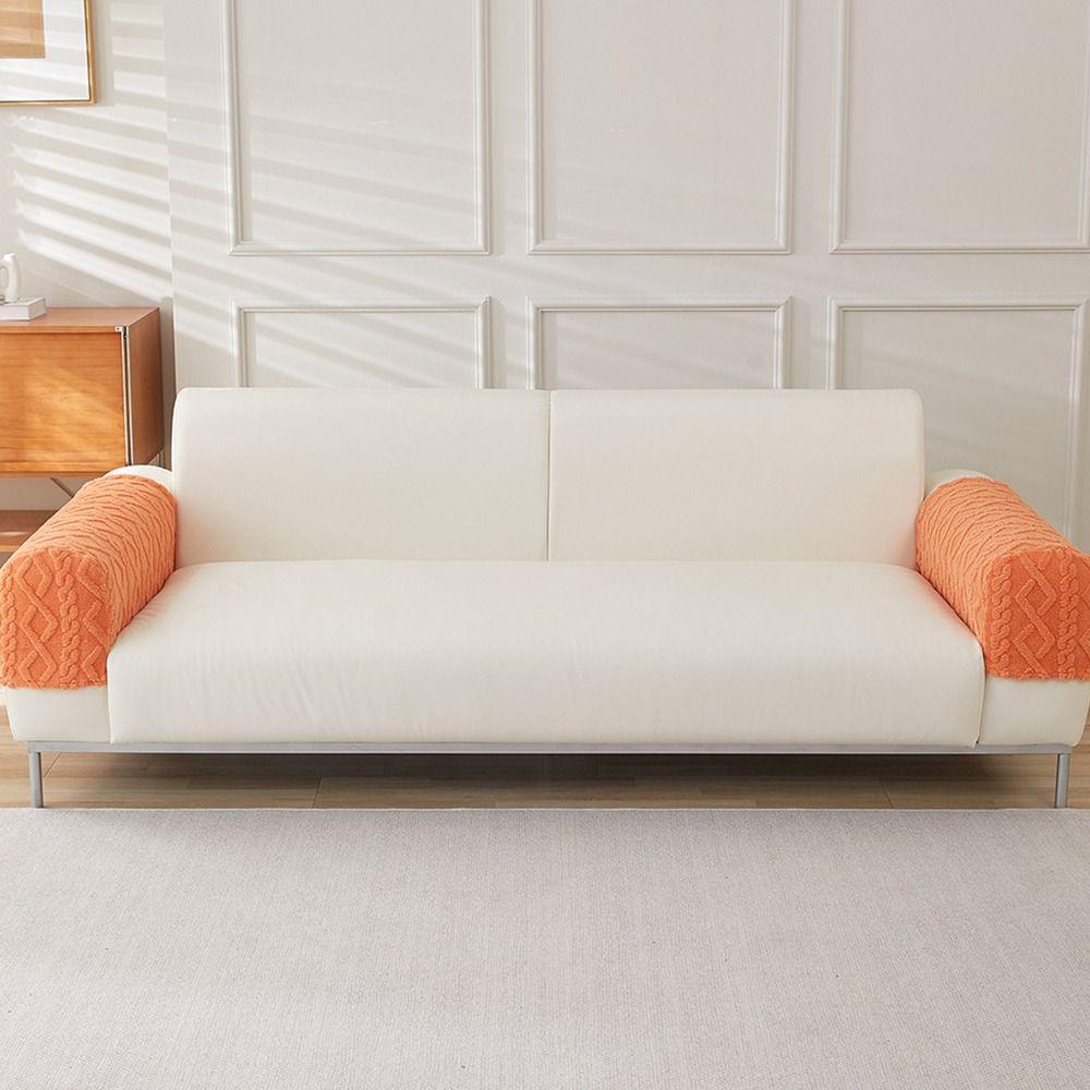 Stretch Sofa Cover Anti Slip Couch Arm Protector Sofa Armrest Cover  for Home Furniture Decor
