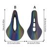 Comfortable Bicycles Cushion PU Leather Bike Saddles Seat Pad Shockproof Bike Cushion for Mountain Exercise Bike