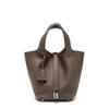 [New] High-quality First-layer Cowhide Niche Vegetable Basket Handbag Female, Genuine Leather Large-capacity High-end Bucket Bag