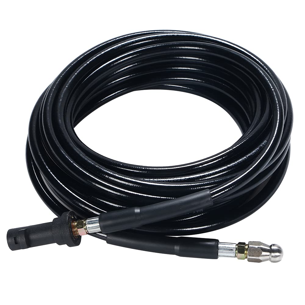 KARCHER High Pressure Washer Pipe Cleaning Hose Aftermarket K Plumbing Outdoor Indoor (15m)
