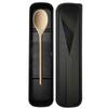 Tableware Box Environmental Cutlery Box Portable Cover Case Type Cutlery Case Spoon Storage Box Lightweight Travel Accessories