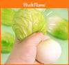 New Release Vegetable Cabbage Squeeze Toy For Kids Soft And Realistic Stress Relief Toy