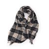 Scarf Women's Winter High End New Thickened Warm Scarf Plaid Shawl Versatile Autumn and Winter