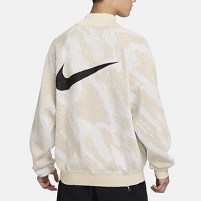 New Nike Sports Life Collection Sweatshirt Men's Milk White FB7842-133
