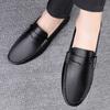 Herren Slipper Leder Luxus Slip-on Hochzeitsfeier Kleiderschuhe für Herren Bequeme Büro Casual Slipper Herren Mokassins
