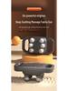 Six-Head Wireless Muscle Massager with Hot Compress and Adjustable High-Frequency Vibration