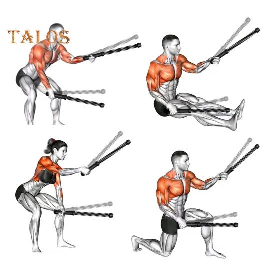 1 pár bezlanových bojových lan lehké přenosné cvičební lano pro posilování paží a paží protiskluzové lano pro začátečníky v domácí posilovně