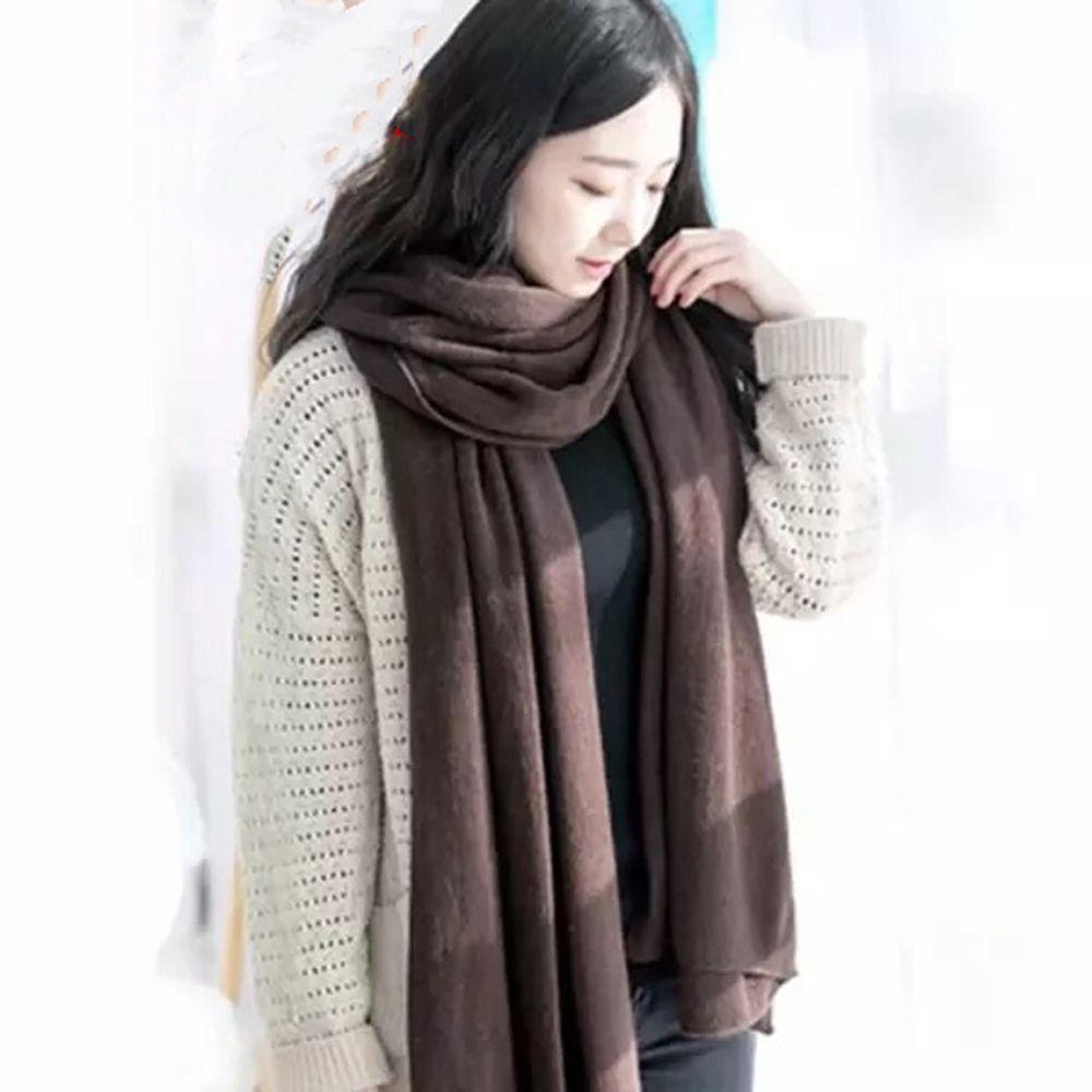 For Girls Thickened Imitation Cashmere Knitted Shawls Korean Long Shawls Women Winter Scarves Wraps