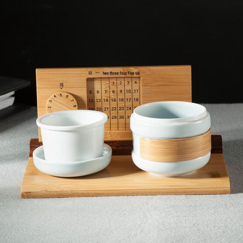 Wanchunhe Premium Ceramic Teacup Gift Set