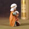 Nativity Figurines Resin Christmas Sculpture Decor Home Decoration Statue For Bookcase Window Sill Bookshelf Display Cabinet