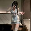 Sexy lingerie sexy cute maid gather hot maid uniform seduction qqny