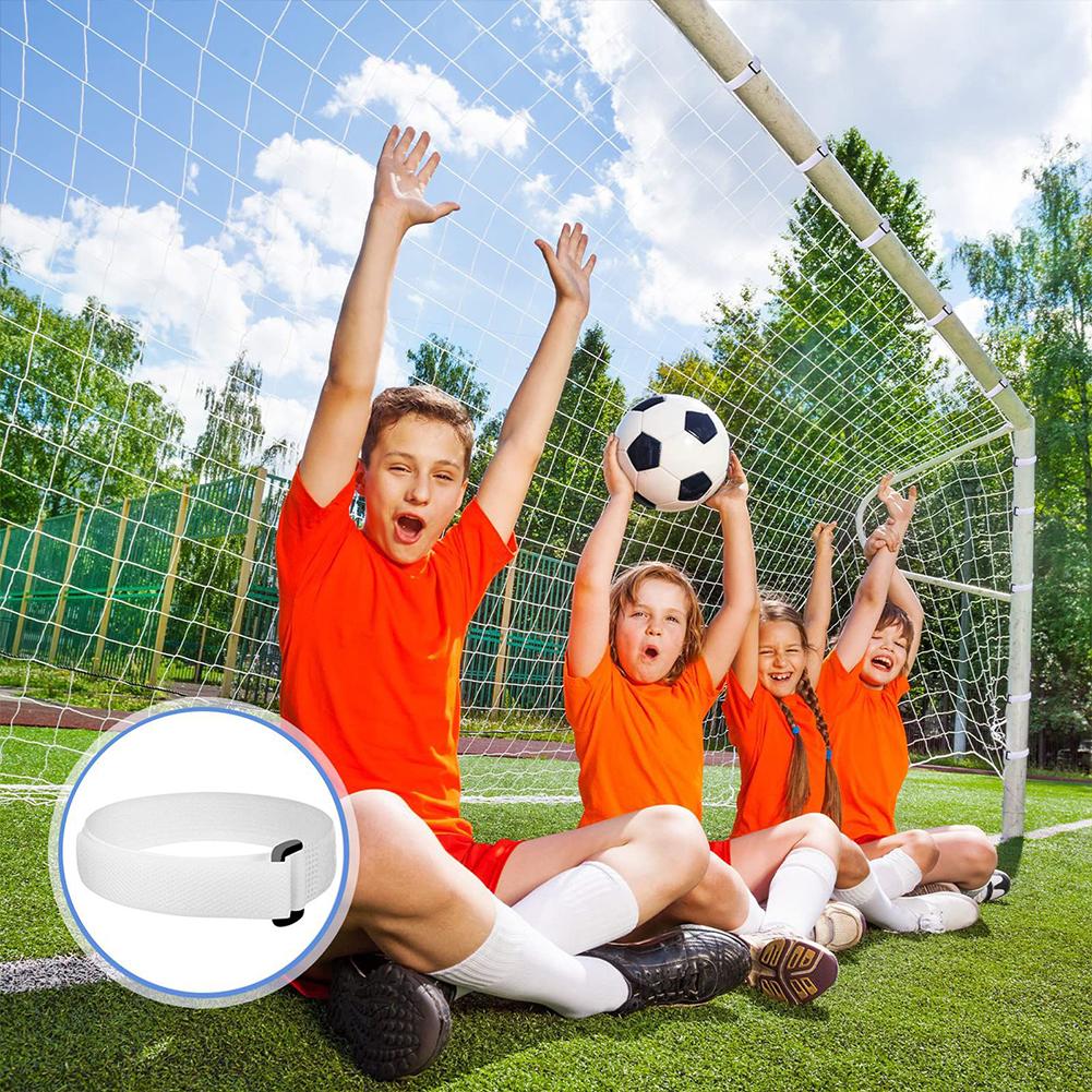 10Pcs Soccer Net Straps Adjustable Soccer Net Strap Buckle Design Football Awning Strap Heavy Duty Soccer Net Accessories
