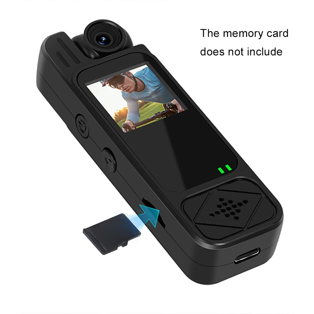 HD Digital Video Recorder With Rotatable Infrared ForNight ForVision Driving Recorder Sports DV