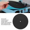 Asixxsix Turntable Platter Rubber Turntable Platter Slip Compatible with All LP Record Reduces Vibration and Improves Sound Quality Mat, 7-inch Mat,