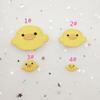 Adorable Yellow Duck Embroidery Patch Hair Clip with Self-Adhesive Backing for DIY Craft and Children's Clothing