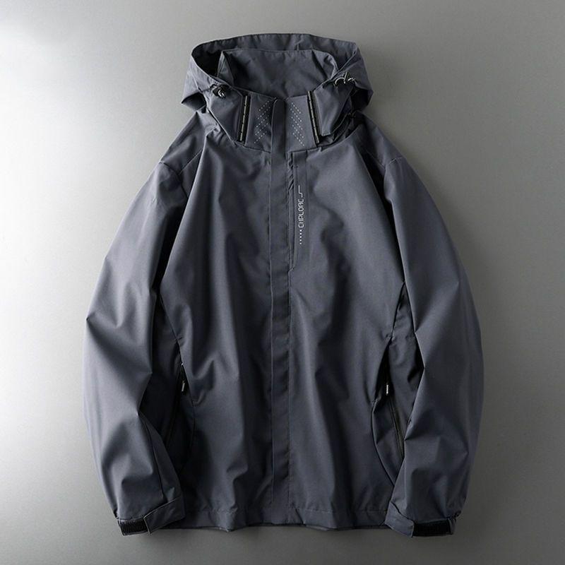 Unisex podzimní/zimní sportovní větrovka pláštěnka pro cestování v přírodě a horolezectví - K dispozici plus size