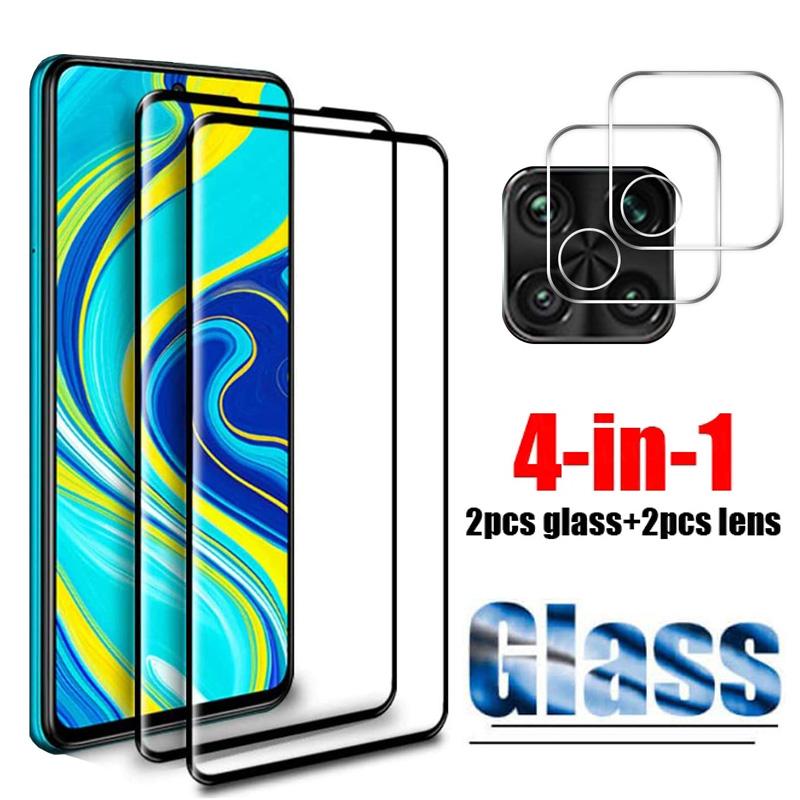 

Защитная пленка из закаленного стекла (2 шт.) и защита объектива камеры (2 шт.) Для Xiaomi Redmi Note 9S 8T 7 8 9 Pro 9A 9C 8A 7A 8 Dual 9 Prime 9T Poco X3 Film