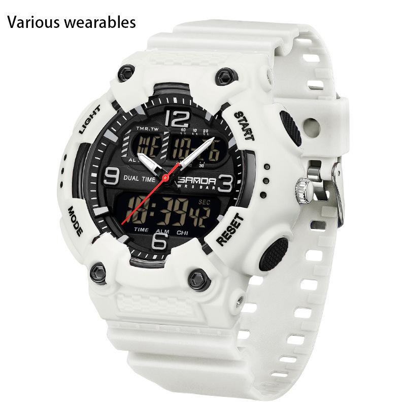 

Новые электронные часы для пары, многофункциональные электронные часы для учеников младших классов средней школы для спорта на открытом воздухе