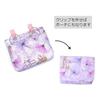 COLORFUL CANDY STYLE Disney Rapunzel Kids Clip-on Mobile Pocket Large Detachable Pouch with Name Sticker Cotton