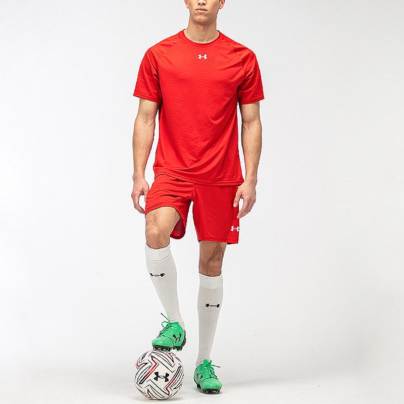 Under Armour Football Training Knit Shorts Unisex Bottoms Red 21500228-600