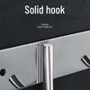 Zhang Xiaoquan 304 Stainless Steel Wall-Mounted Coat Rack