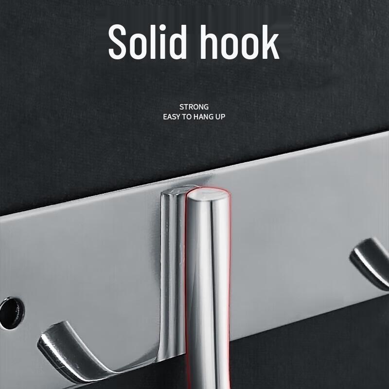 Zhang Xiaoquan 304 Stainless Steel Wall-Mounted Coat Rack