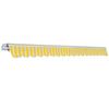 Articulated Arm Awning 400 cm Yellow White