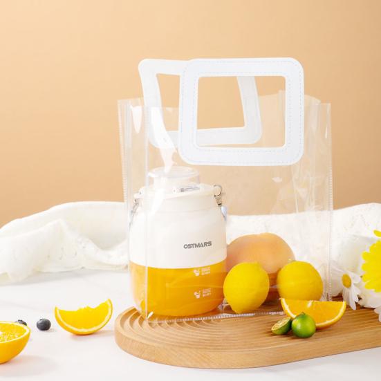 1 Set 800ML Spremiagrumi portatile Tazza per uso alimentare Grande capacità Ricaricabile Frullatore elettrico senza fili Macchina per succhi Utensile da cucina