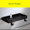 Tuqiu Rose Gold Bathroom Shelf Gold Soap Holder SUS 304 Black Bathroom Soap Dish Wall Mounted white Kitchen Storage holder