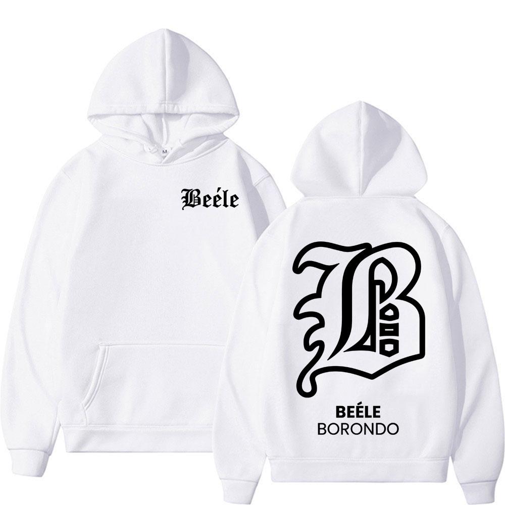 Rapper Beele Borondo Tour Merch Hoodies Herren Damen Mode Vintage Langarm Pullover Lässig Neues Herbst- und Winter-Sweatshirt