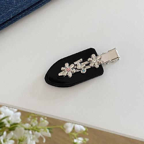 2/3 Stück Süße Cartoon-Blumen-Rosa Schnabelklammern Koreanische Süße Haar-Seitenklammern Damen Mädchen Pony-Haarnadeln Kopfschmuck Stil Zubehör