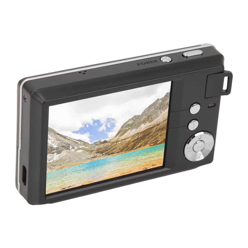 3.0in LCD Digital Camera 4K 48MP 16X Zoom Anti Shaking Portable HD Camera with Type C Port Fill Light for Teens Kids